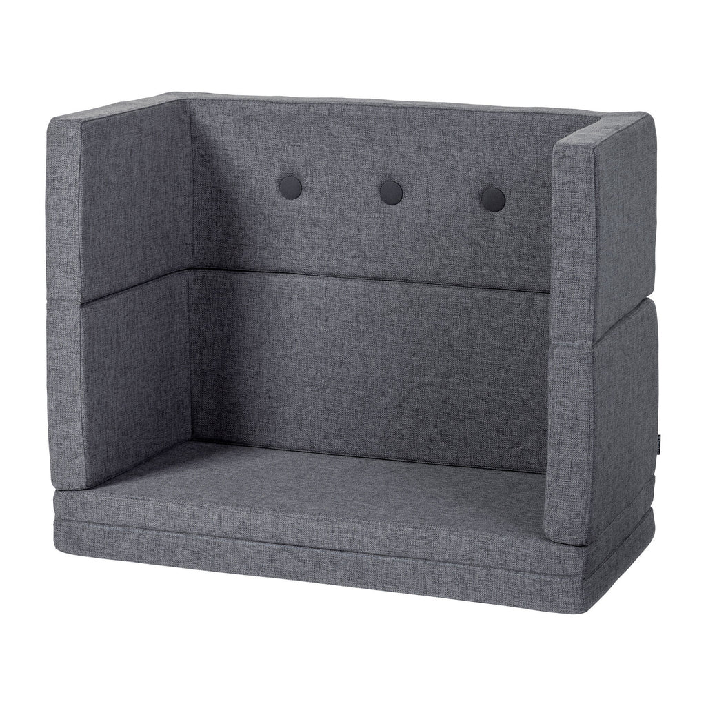 By KlipKlap Leg Fold Kvadrat Blå Grå m. Grå