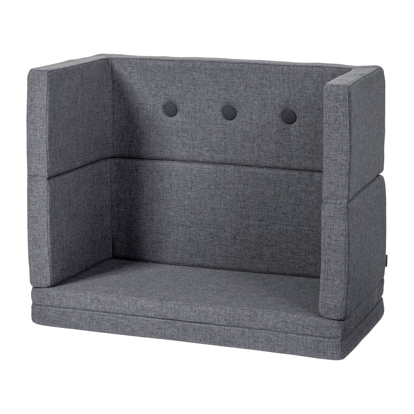By KlipKlap Leg Fold Kvadrat Blå Grå m. Grå