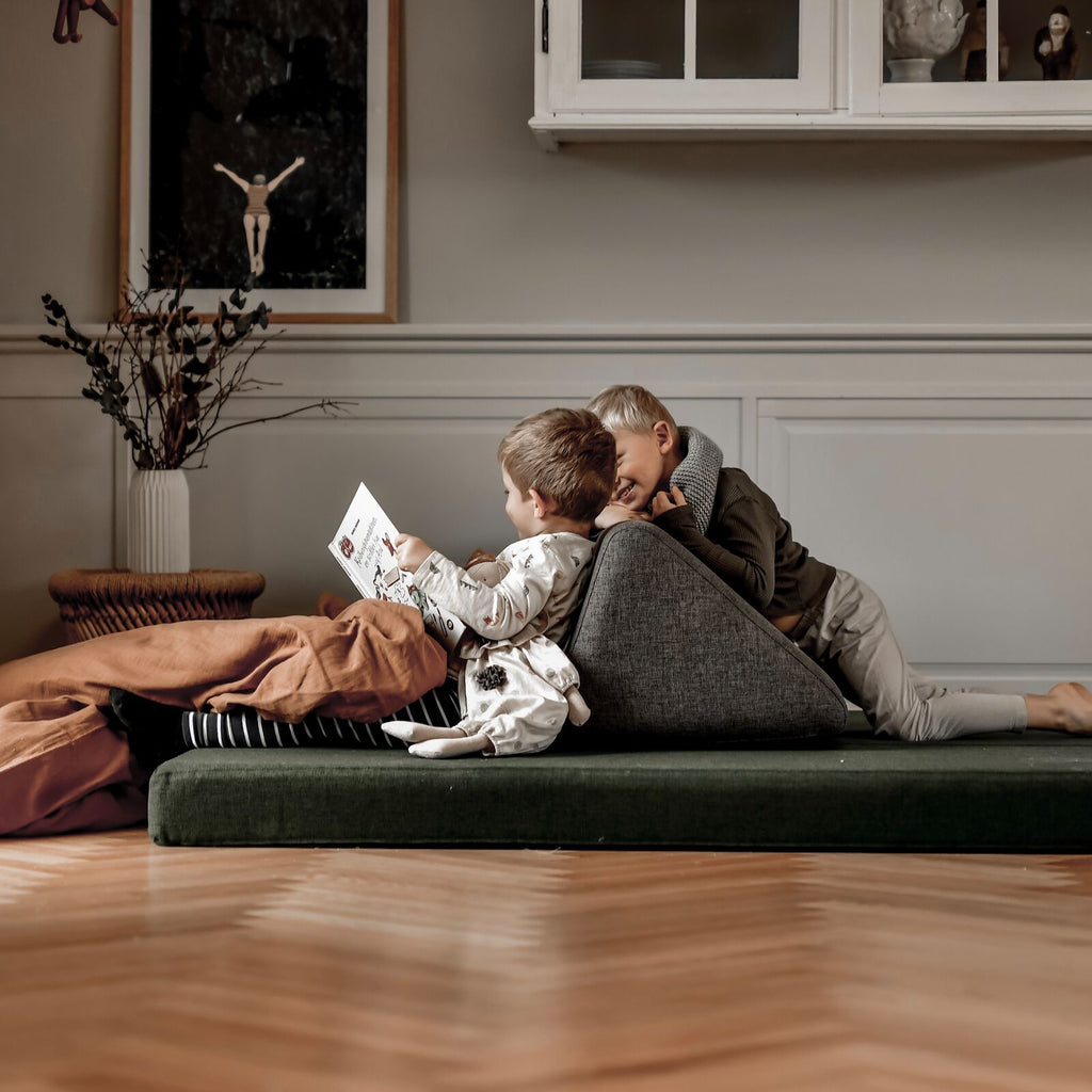 By KlipKlap KK 3 Fold XL 200 cm Syvänvihreä vaaleanvihreällä