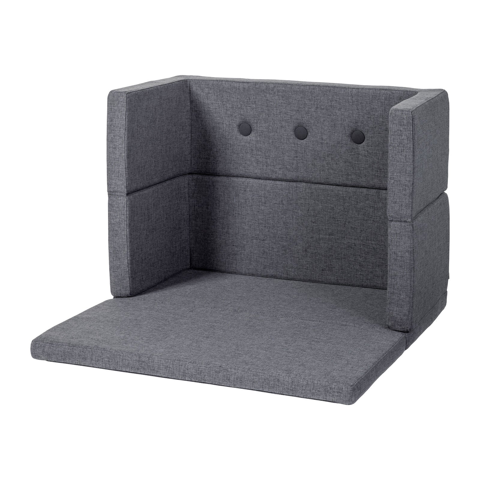 By KlipKlap Leg Fold Kvadrat Blå Grå m. Grå