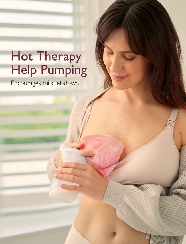Momcozy Large Reusable Breast Therapy Packs
