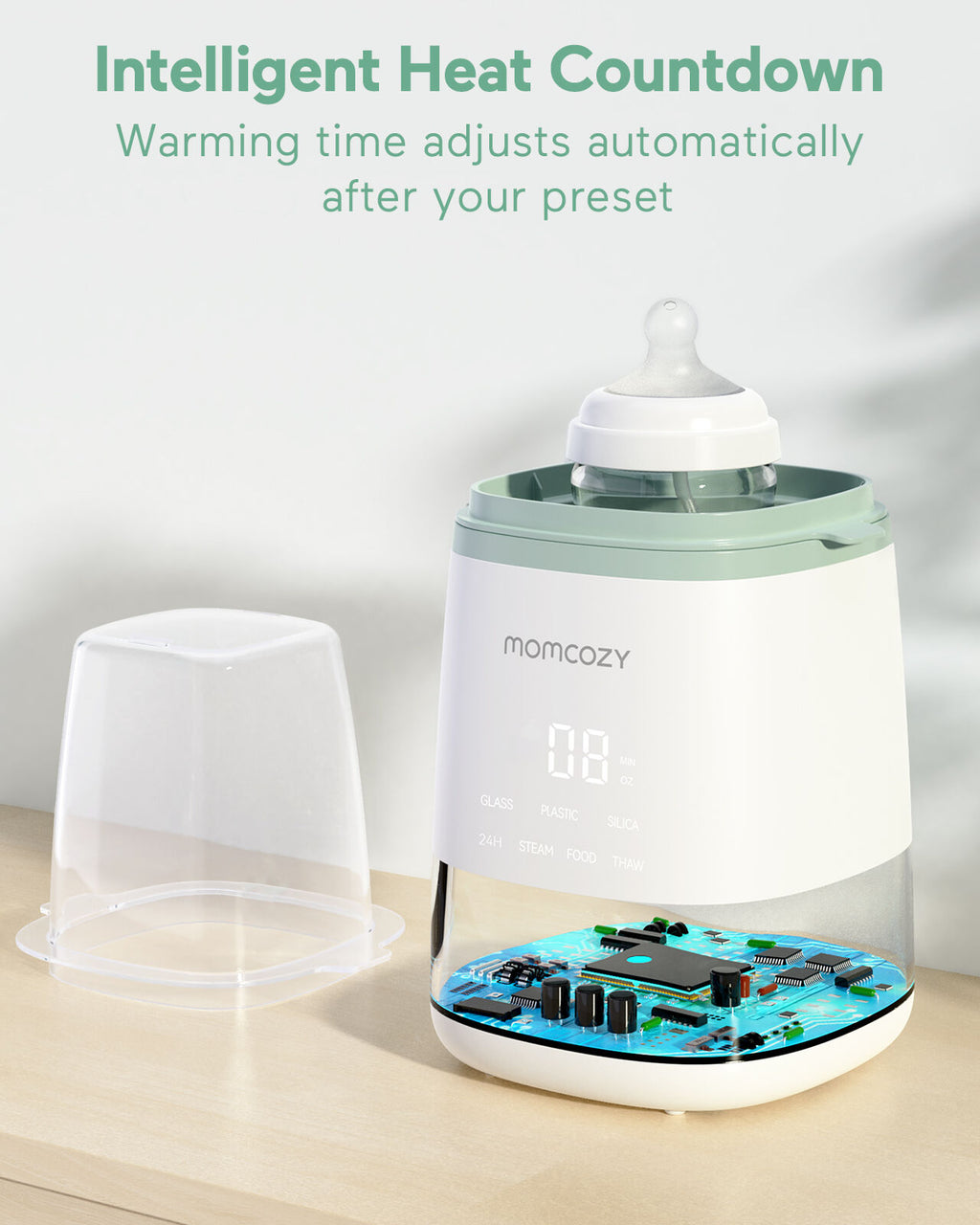 Momcozy MW01 6-in-1 Fast Baby Bottle Warmer