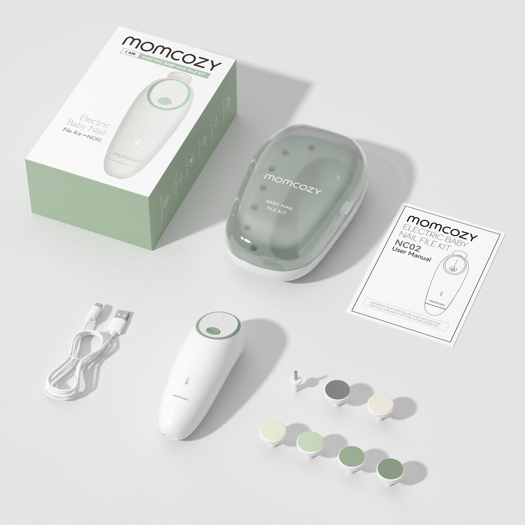 Momcozy Electric Baby Nail File - Low Noise Grooming