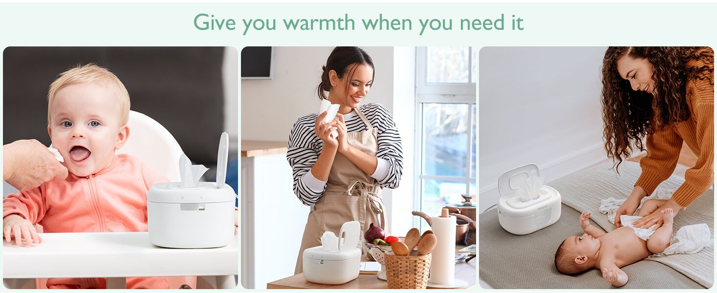 Momcozy Large Capacity Baby Wipe Warmer- EU Version Wipe Warmer