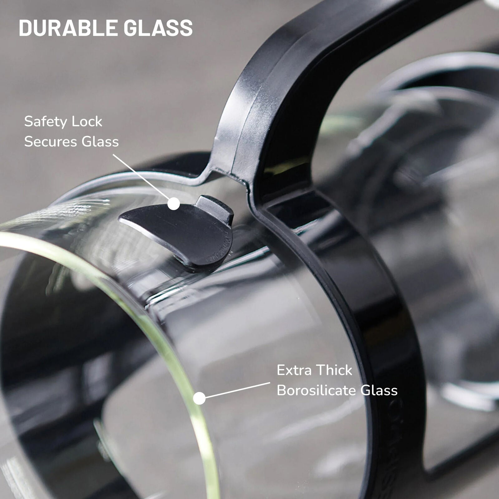 Espro P3 1432C-BK French press coffee maker Glass