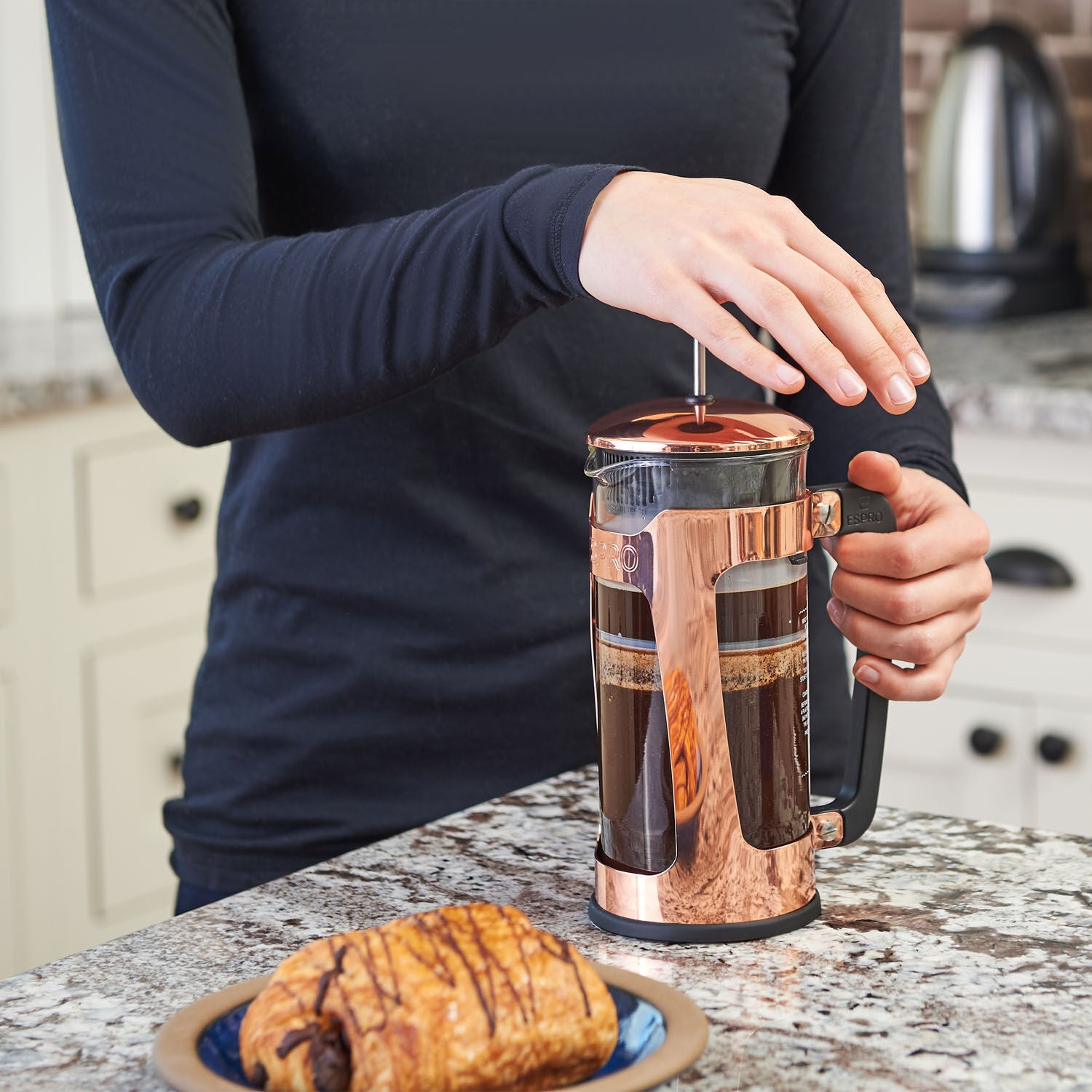 Espro P5 1218C-CU French press coffee maker Copper