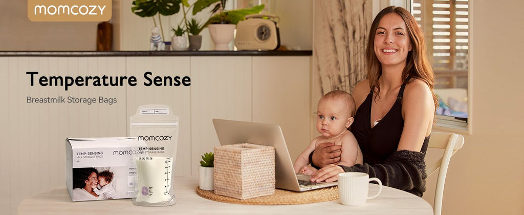 Momcozy 120pcs Disposable Breastmilk Bag