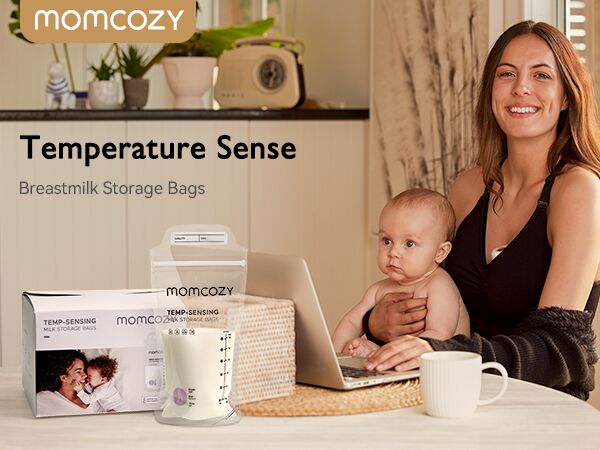 Momcozy 120pcs Disposable Breastmilk Bag