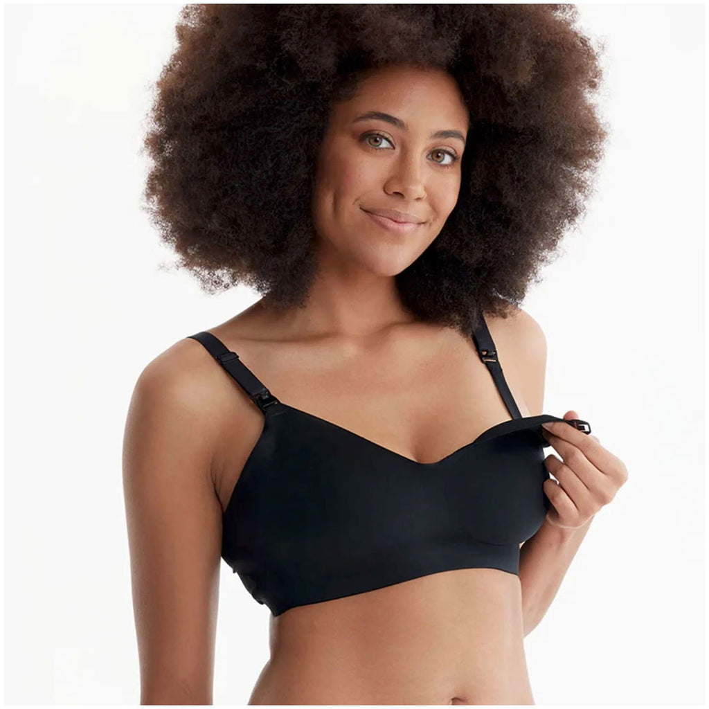 Momcozy YN21 L Hands-Free Pumping Bra Black