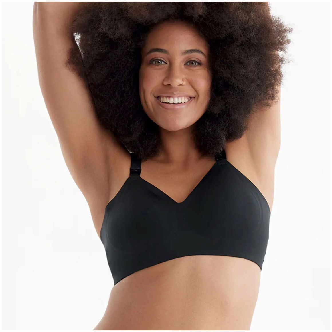Momcozy YN21 L Hands-Free Pumping Bra Black