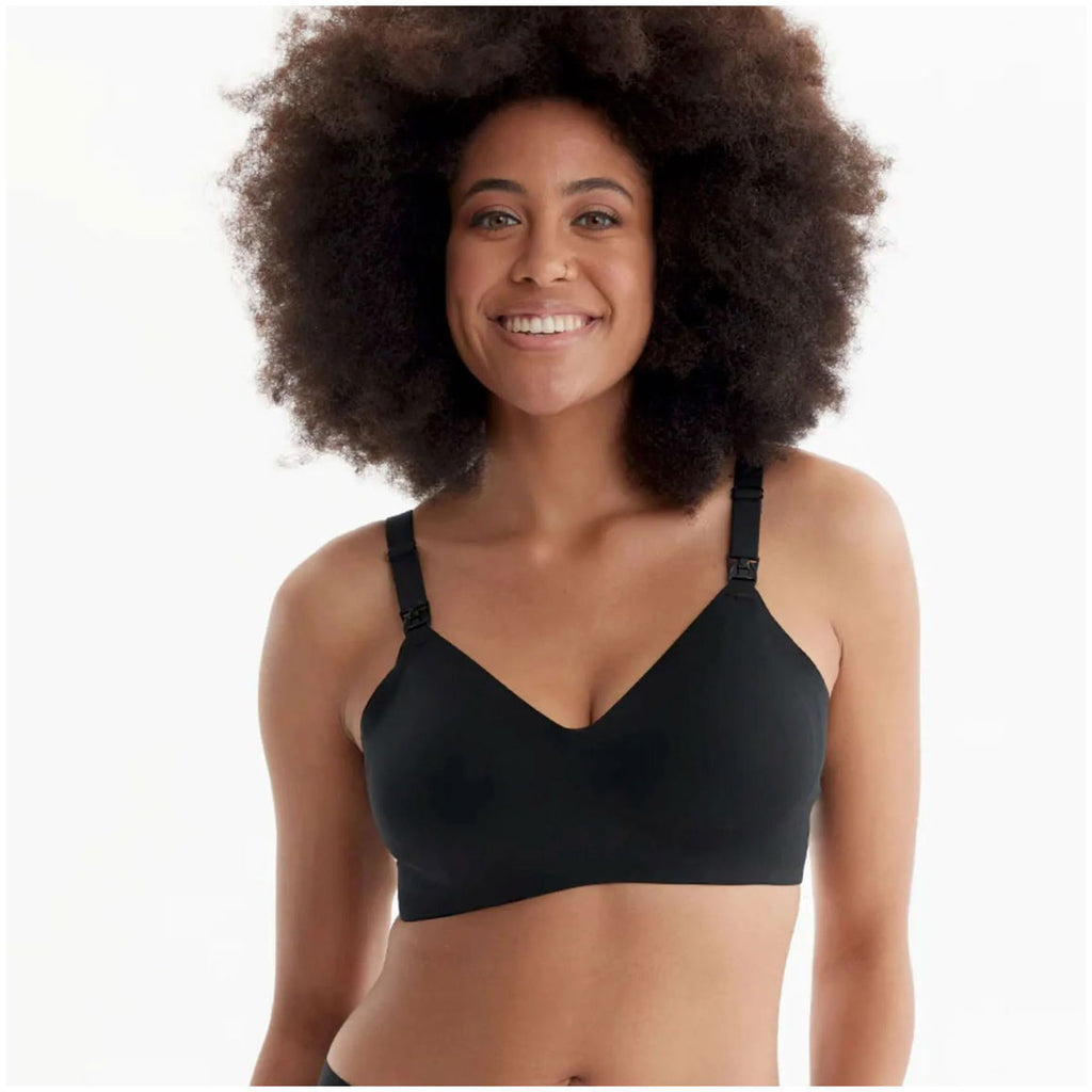 Momcozy YN21 L Hands-Free Pumping Bra Black
