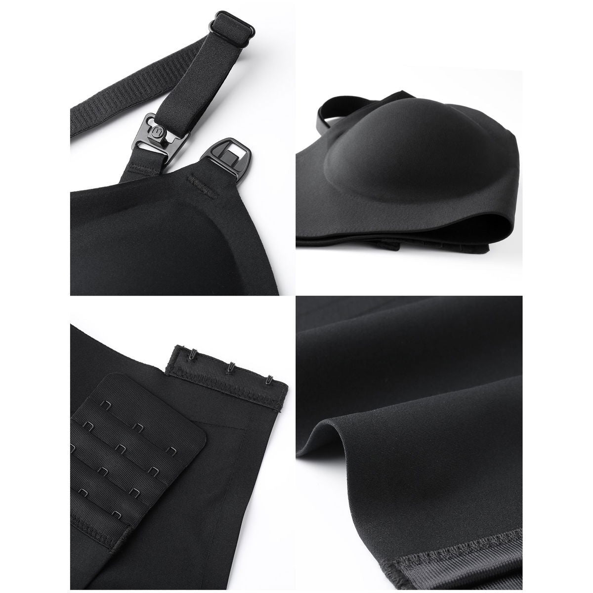 Momcozy YN21 XL Hands-Free Pumping Bra Black