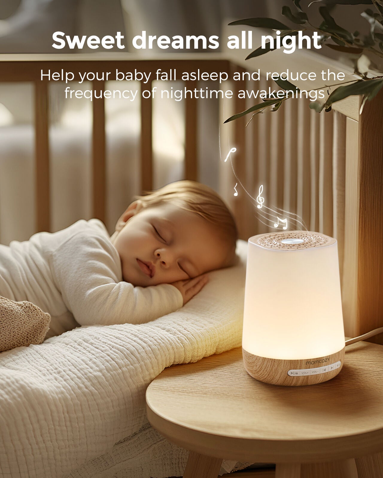 Momcozy Smart App Remote Control Baby Sound Machine