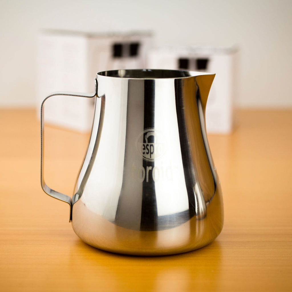 Espro Toroid Milk Jug 2012 French press coffee maker Brushed Steel