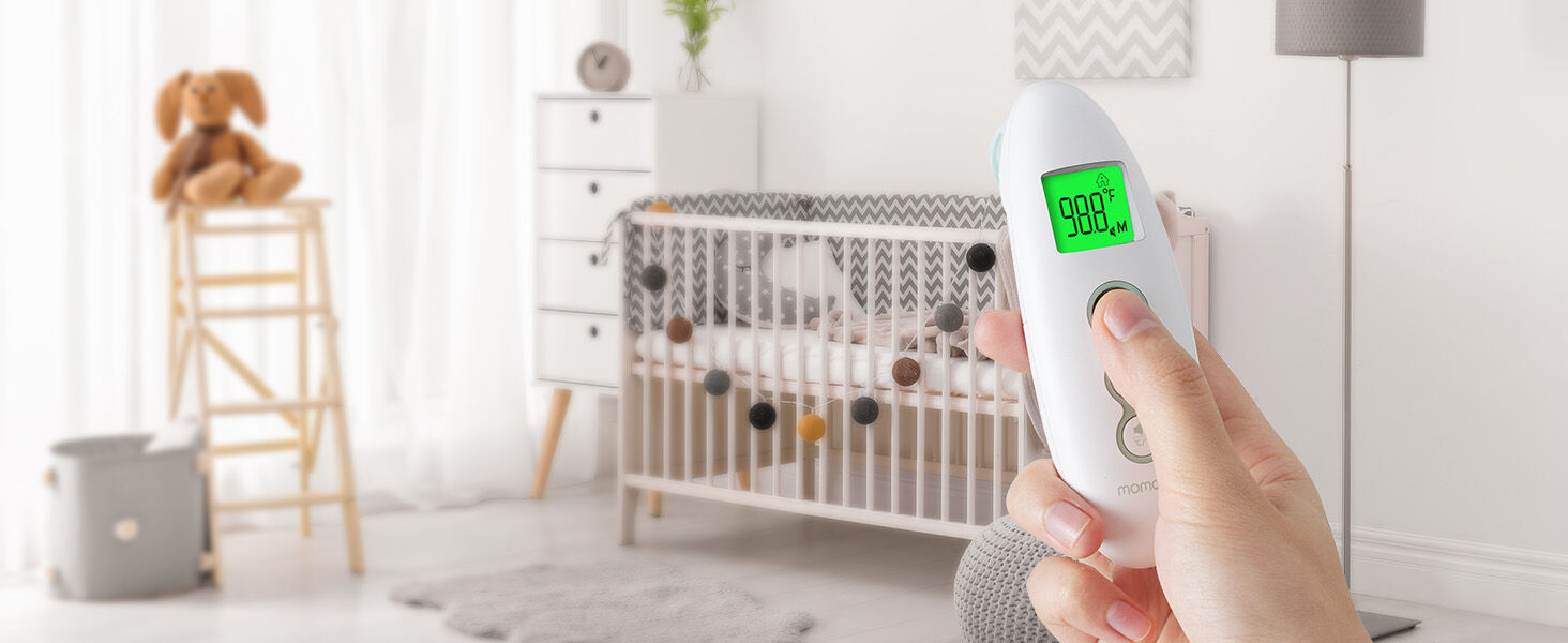 Momcozy Non-Contact Forehead and Ear Thermometer