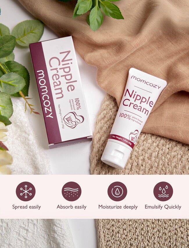 Momcozy 100% Natural Vegan Lanolin-free Nipple Butter