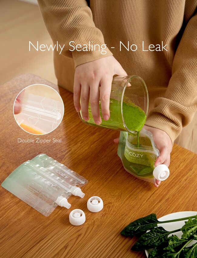 Momcozy 100ML 10PCS Pouches Baby Food Maker