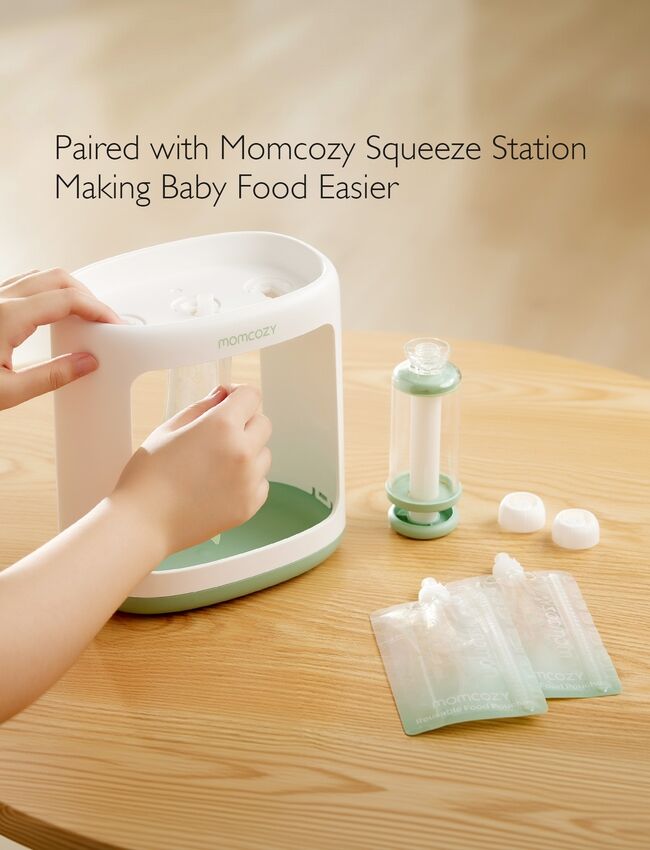 Momcozy 200ML 10PCS Pouches Baby Food Maker