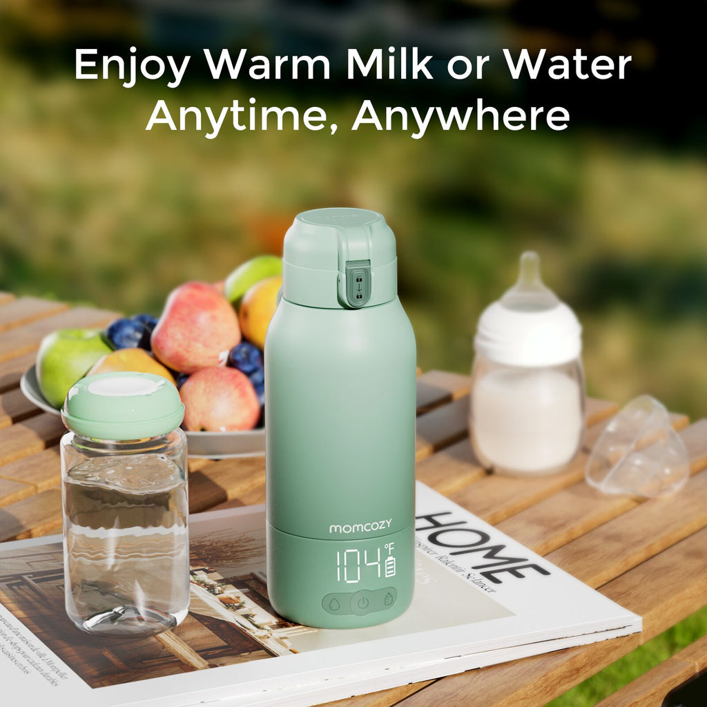 Momcozy Portable Breast Milk & Water Warmer for Travel Bottle Warmer