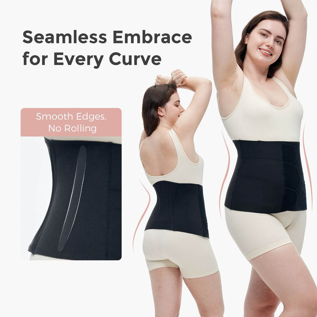 Momcozy Ergowrap M Postpartum Belly Band Black