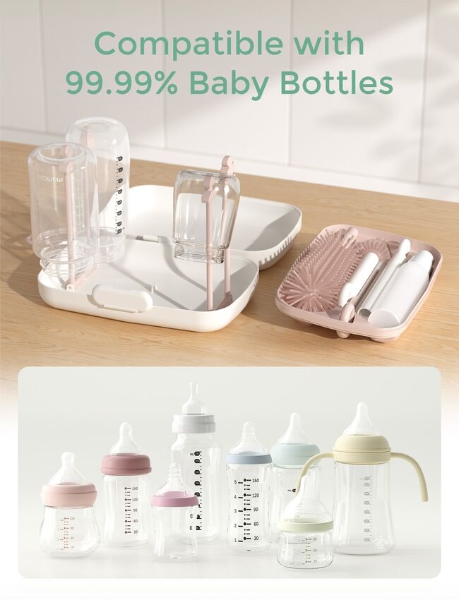 Momcozy 7 in 1 Baby Set Pink