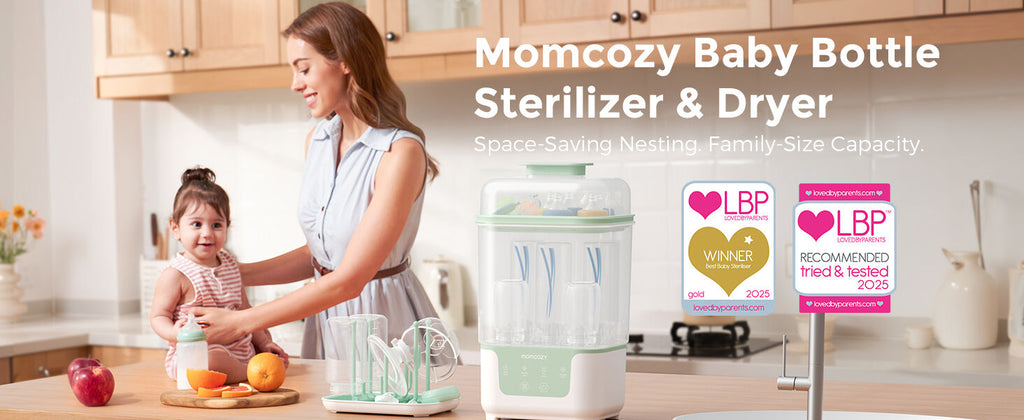 Momcozy BS04 4-in-1 Bottle Dryer Bottle Washer