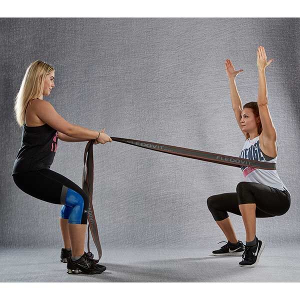 FLEXVIT Resist HEAVY Training band Dark grey