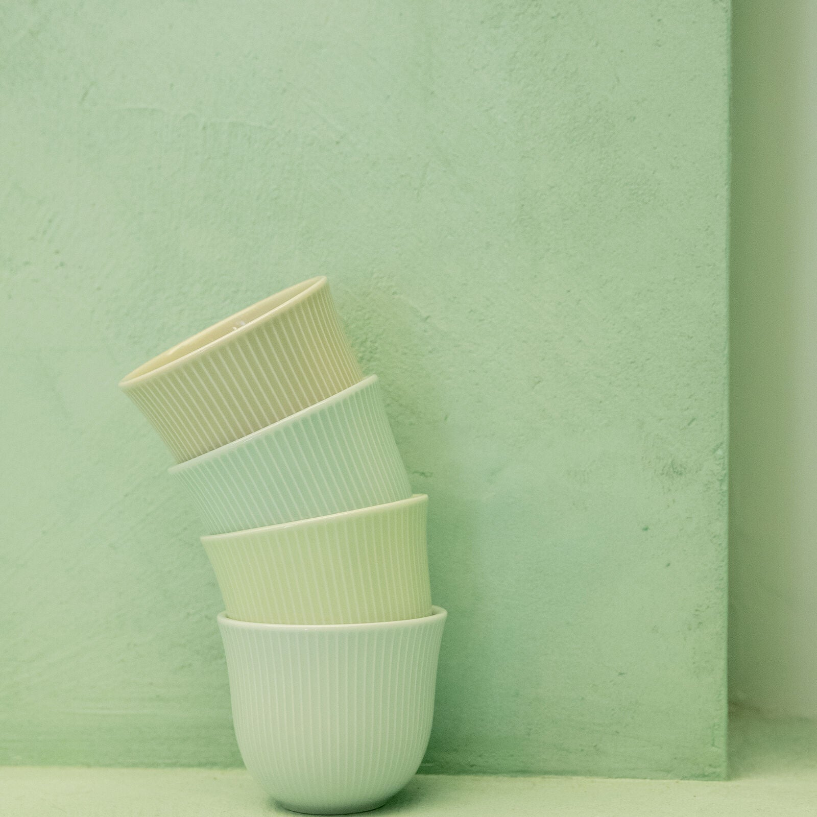 Loveramics 150ml Embossed Cup Celadon Blue