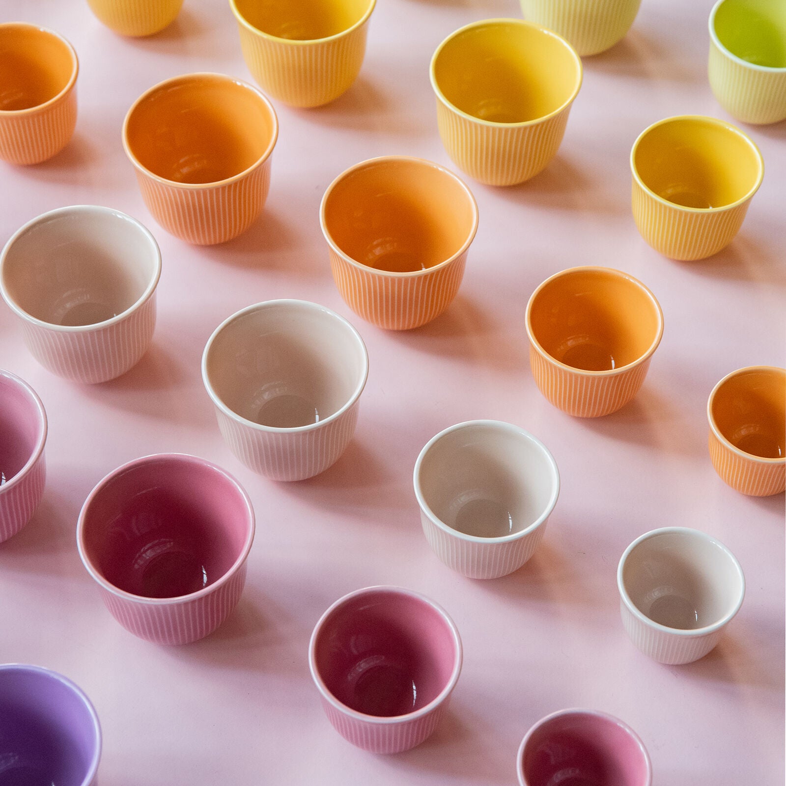 Loveramics 250ml Embossed Cup Sand