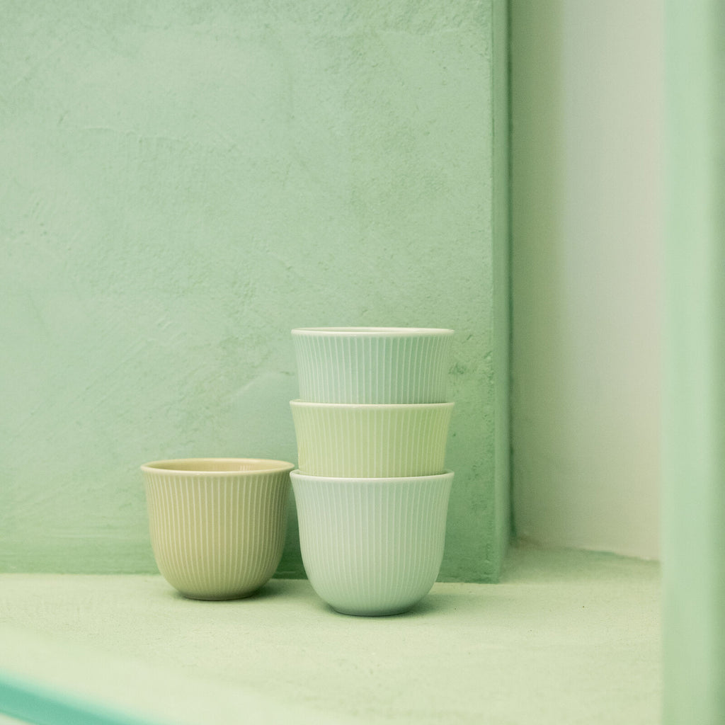 Loveramics 150ml Embossed Cup Sand