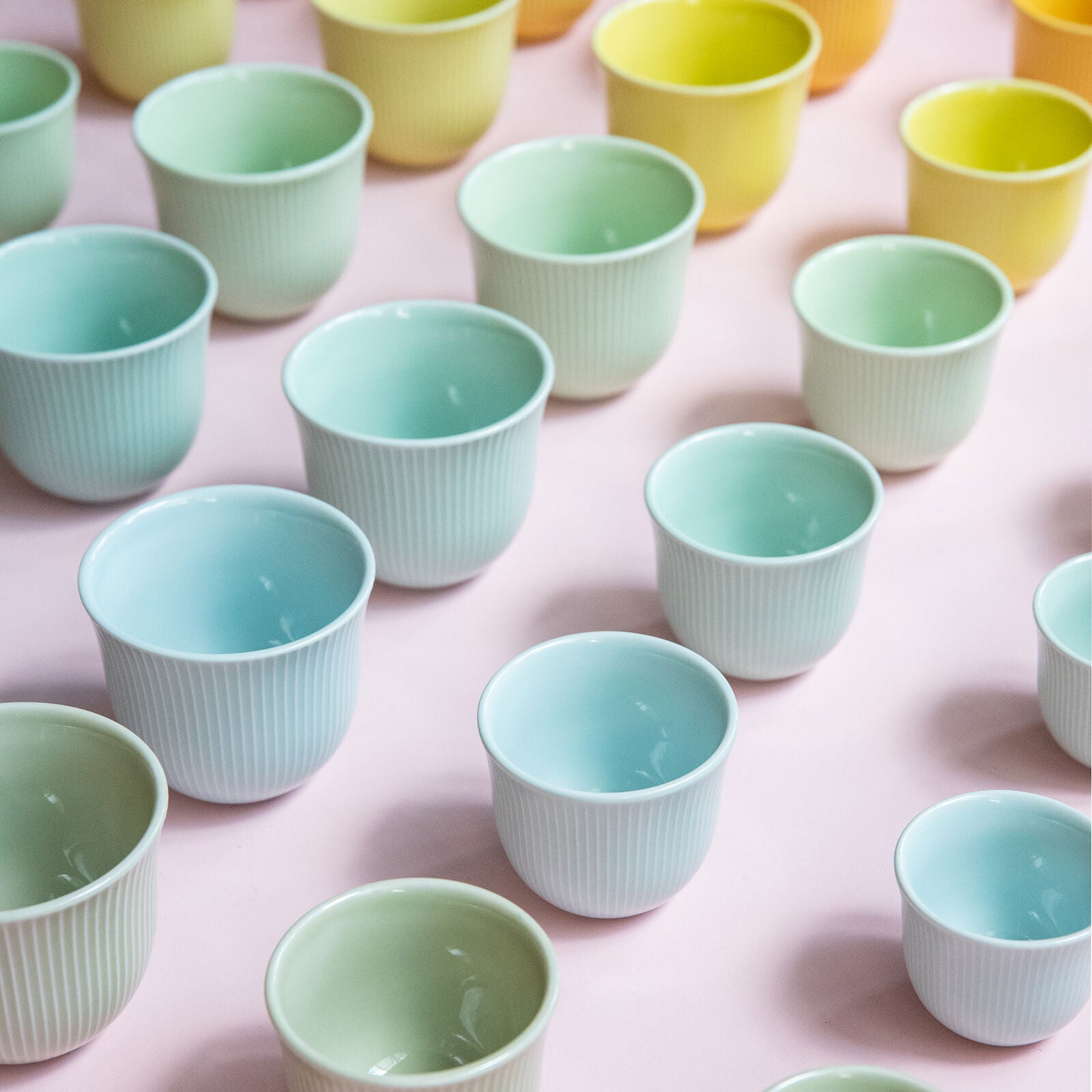 Loveramics 250ml Embossed Cup Green