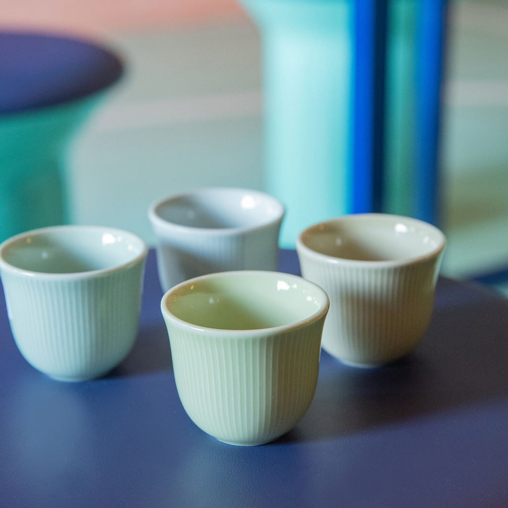 Loveramics 80ml Embossed Cup Green
