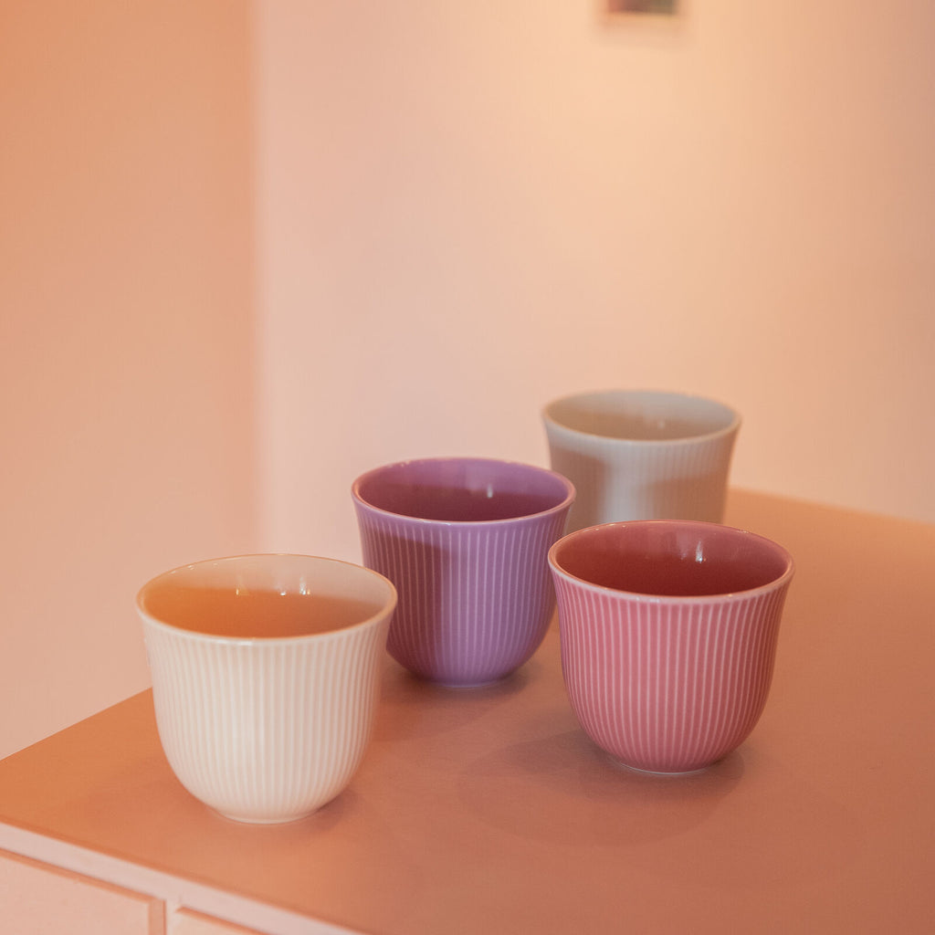 Loveramics 80ml Embossed Cup Pink