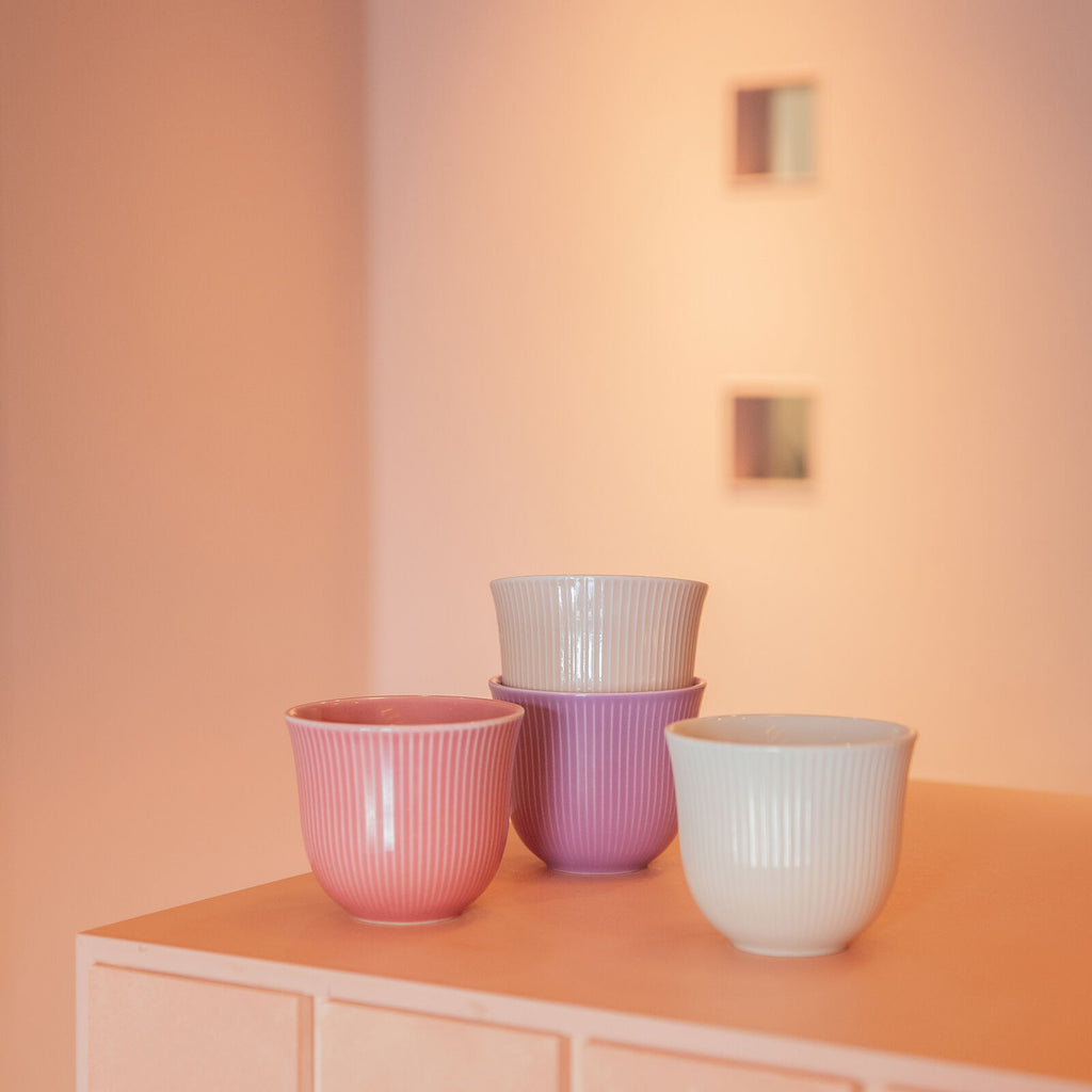 Loveramics 80ml Embossed Cup Dusty Pink