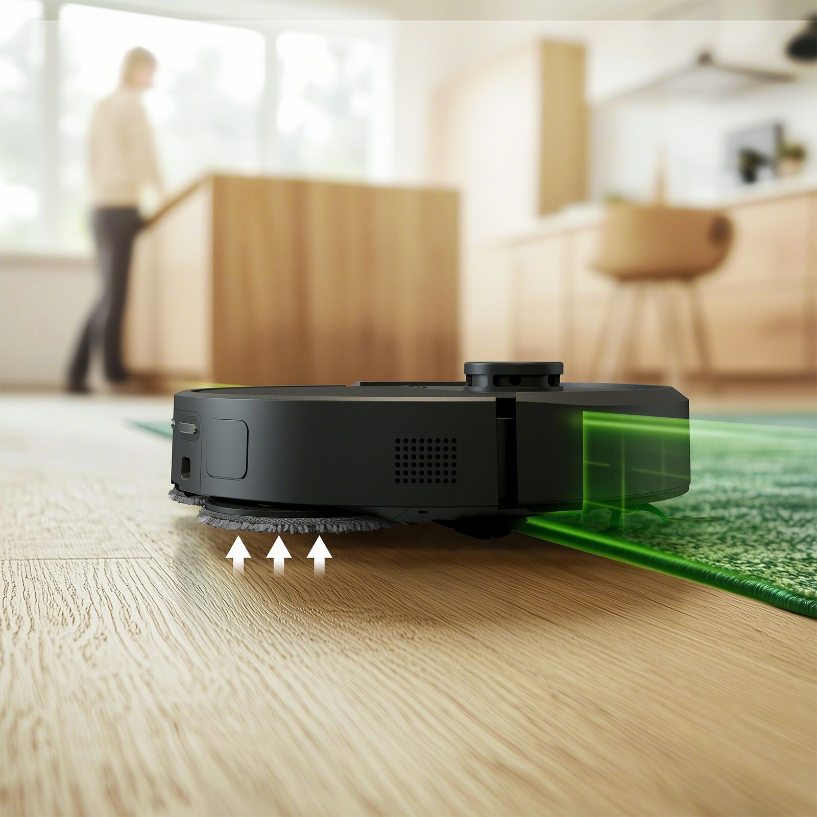 iRobot Roomba Combo 405 Plus Robotic Vacuum Cleaner Black