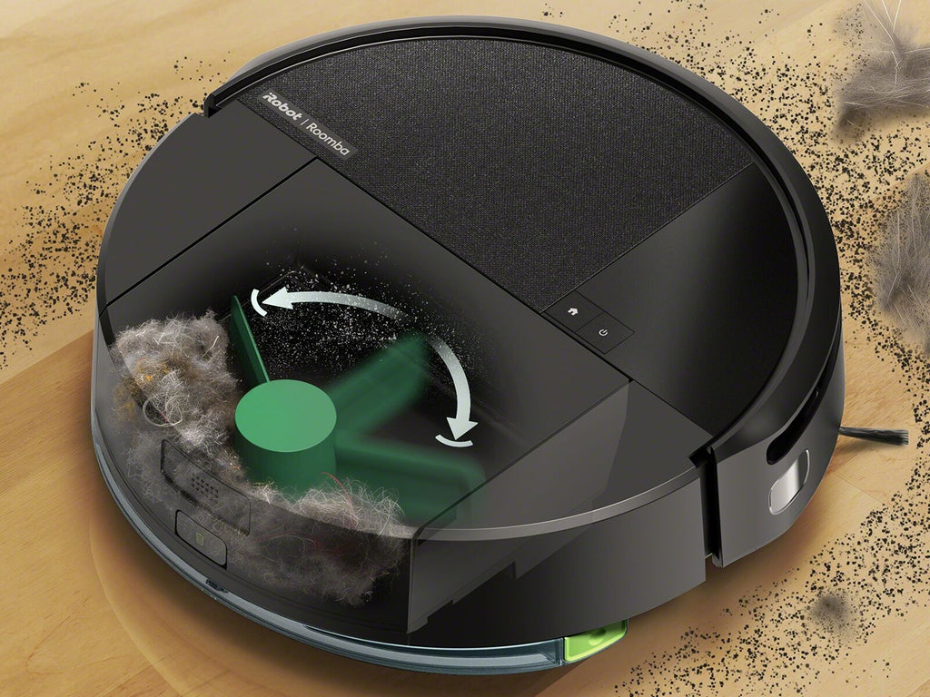 iRobot Roomba Combo 205 AutoCompact Robotic Vacuum Cleaner Black