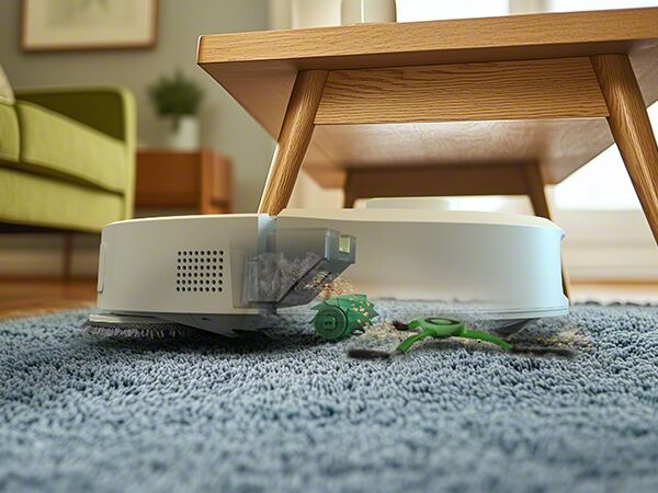 iRobot Roomba Combo 505 Plus Robotic Vacuum Cleaner White