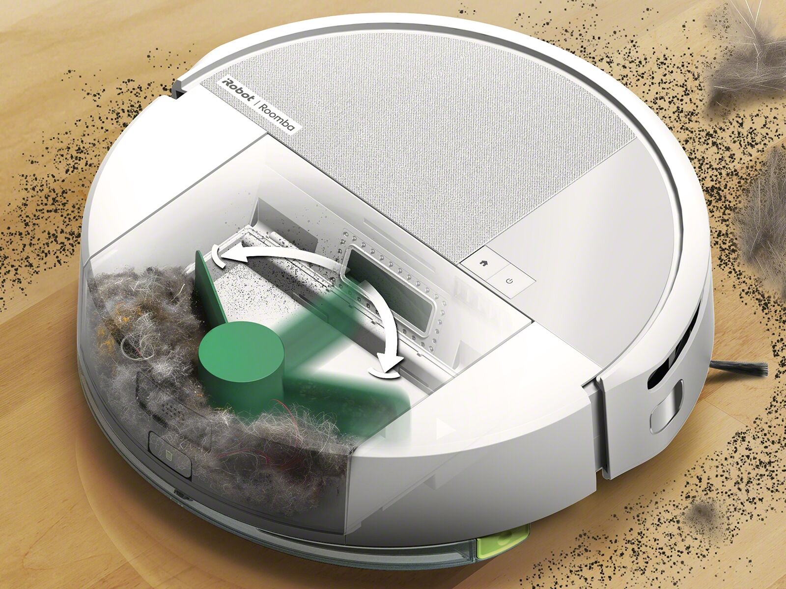 iRobot Roomba Combo 205 AutoCompact Robotic Vacuum Cleaner White