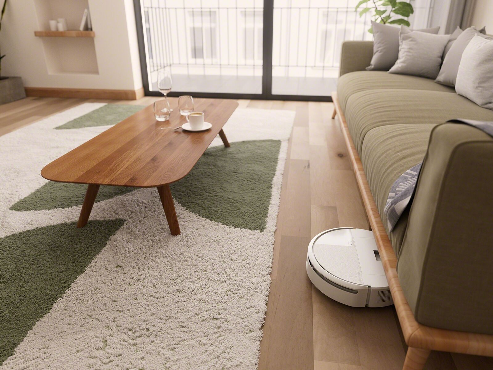 iRobot Roomba Combo 205 AutoCompact Robotic Vacuum Cleaner White
