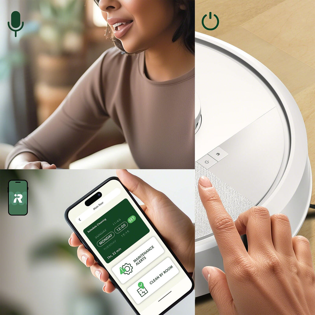 iRobot Roomba Combo 105+ Robotic Vacuum Cleaner White