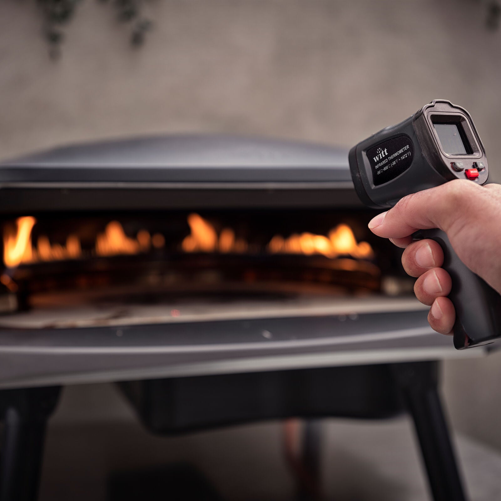 Witt Pizza Infrared Temperature Gun Black