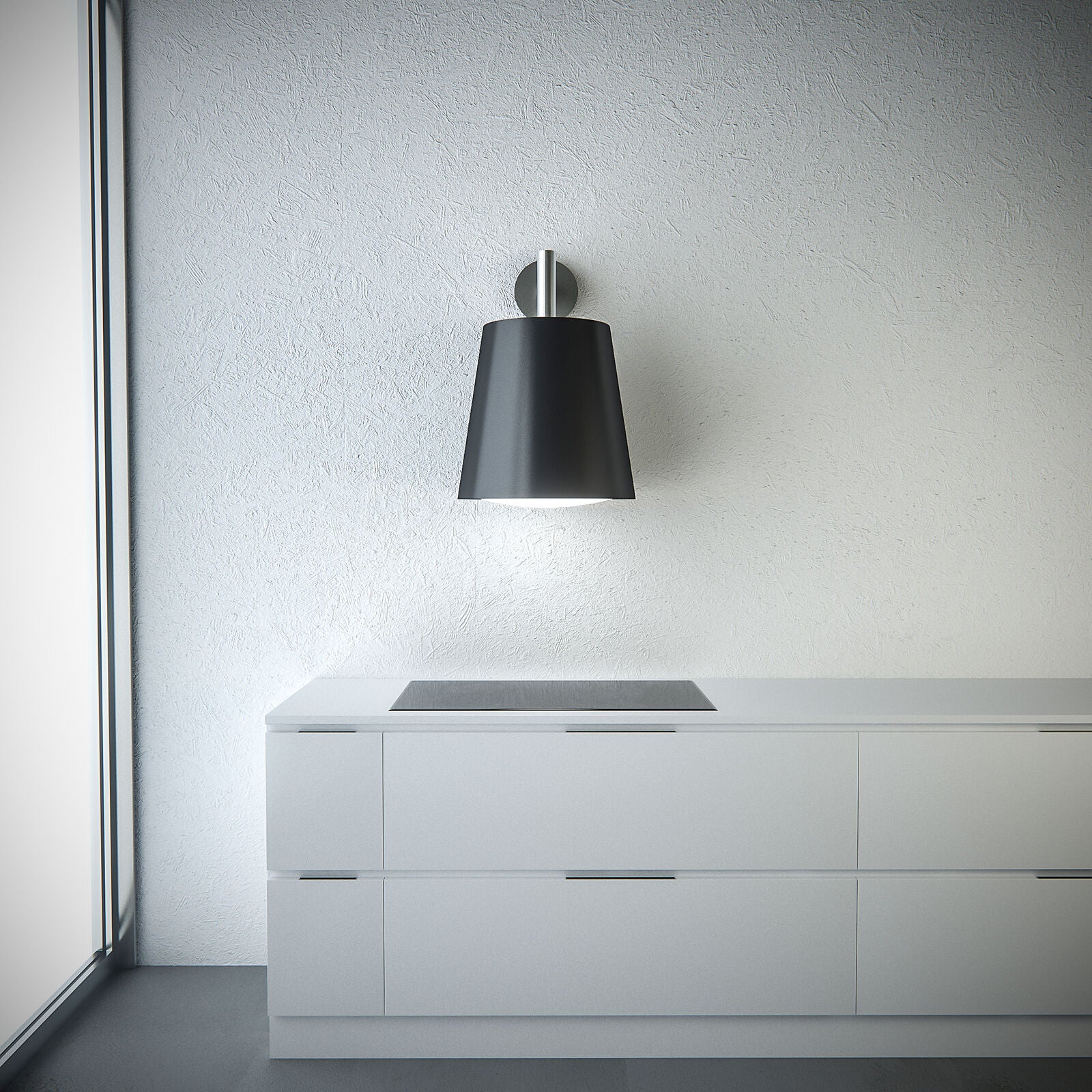 Witt Architect Matte Black-3  Wall hanging hood Matte Black