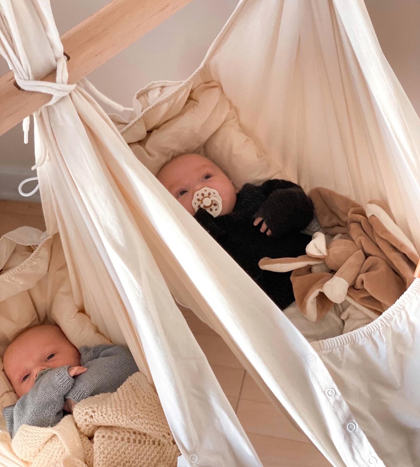 Membantu Basic Organic Twin Hammock Nature