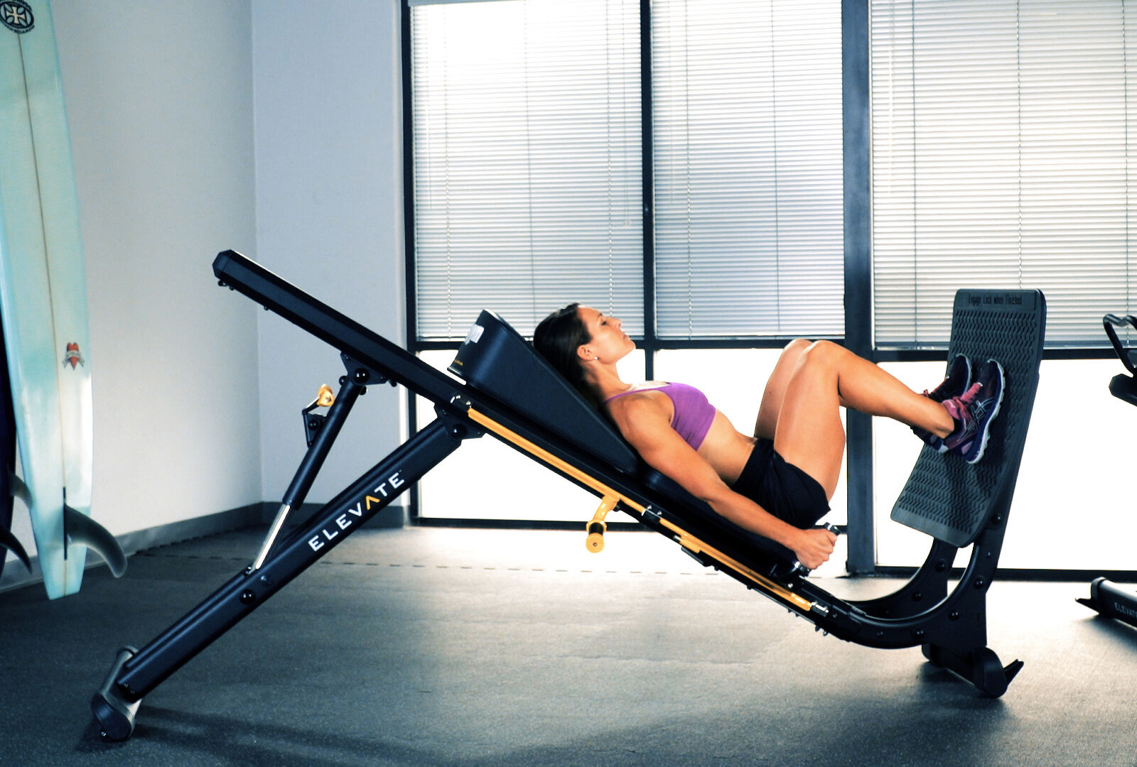 Total Gym ELEVATE Jump Strength training Machines Black