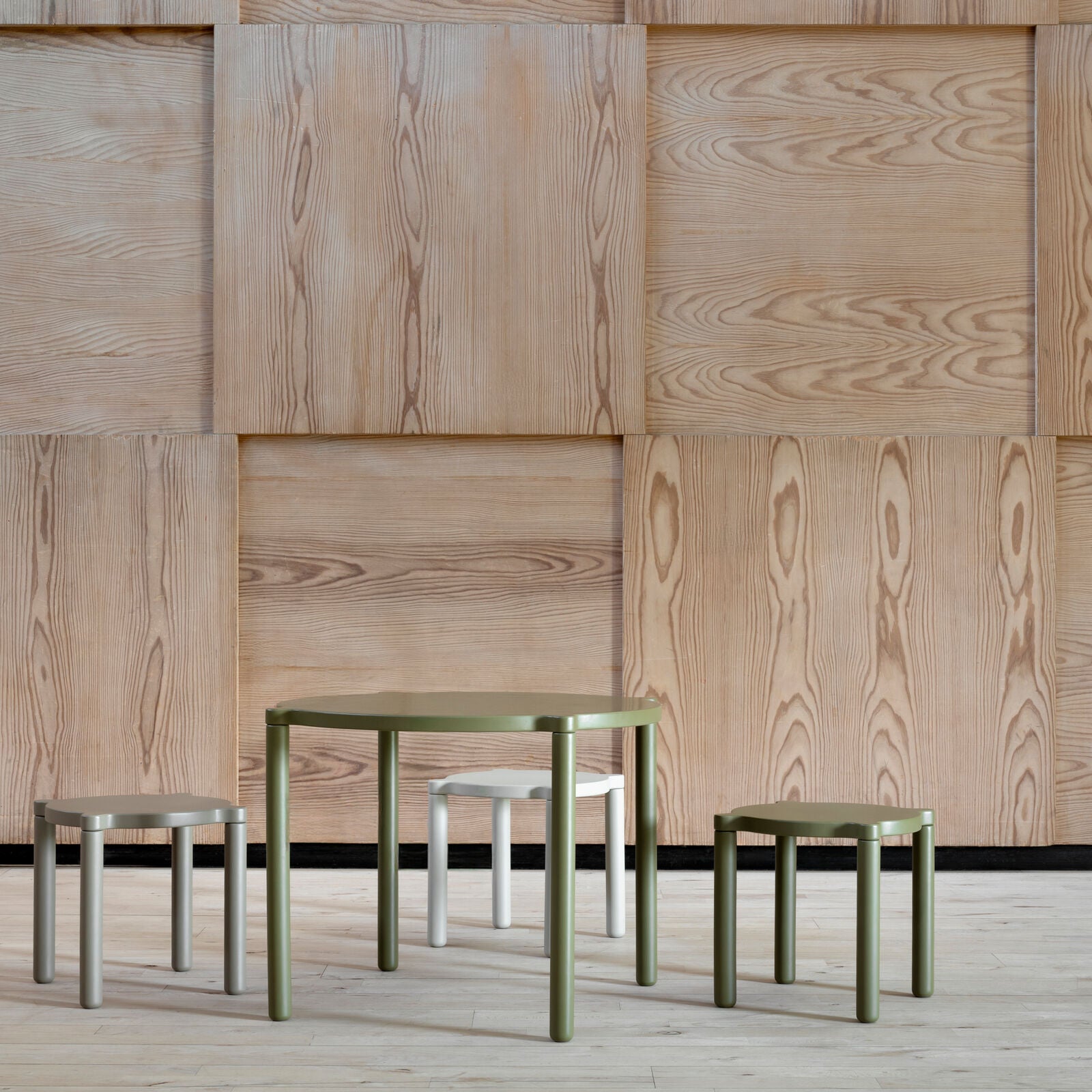 By KlipKlap Stacking Stool Taupe