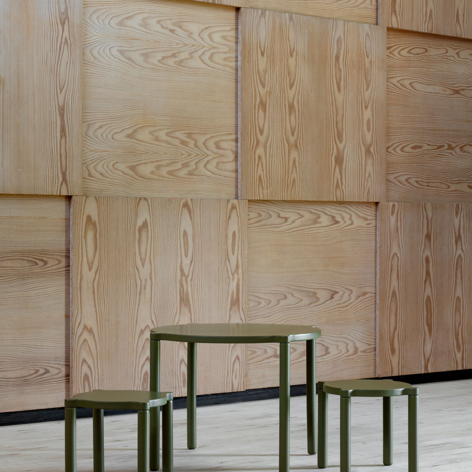by KlipKlap Stacking Table Olive