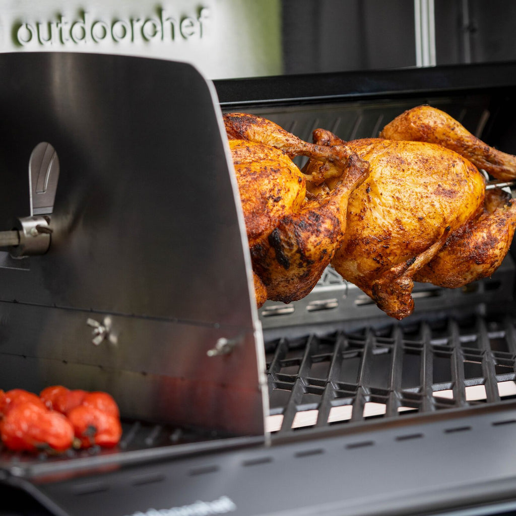 Outdoorchef Kitchen heat X-415/245 30MB edelst BBQ Module Black