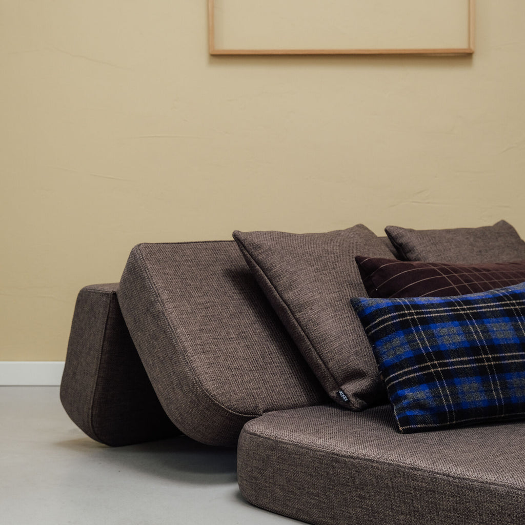 by KlipKlap 3-folds sofa XL Soft 140 cm Brun
