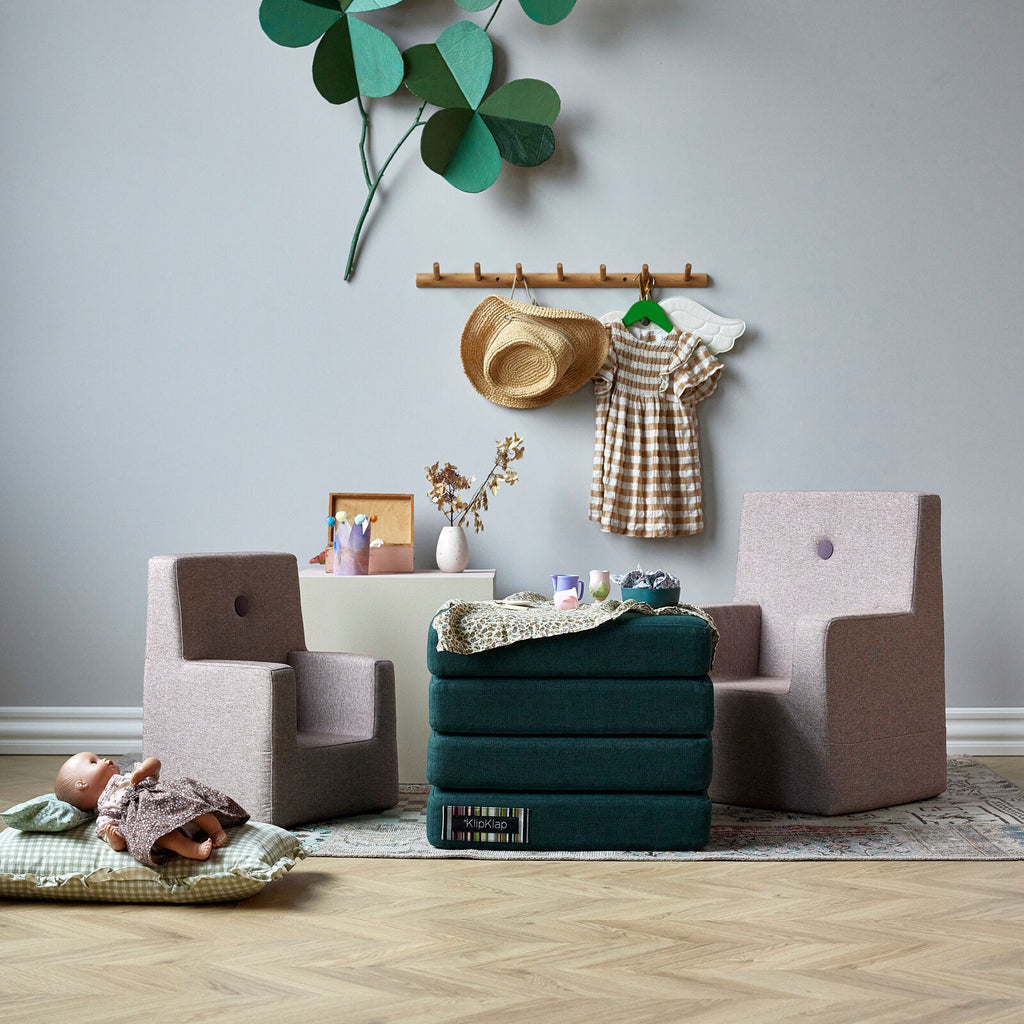 by KlipKlap Kinderstuhl Soft Rose
