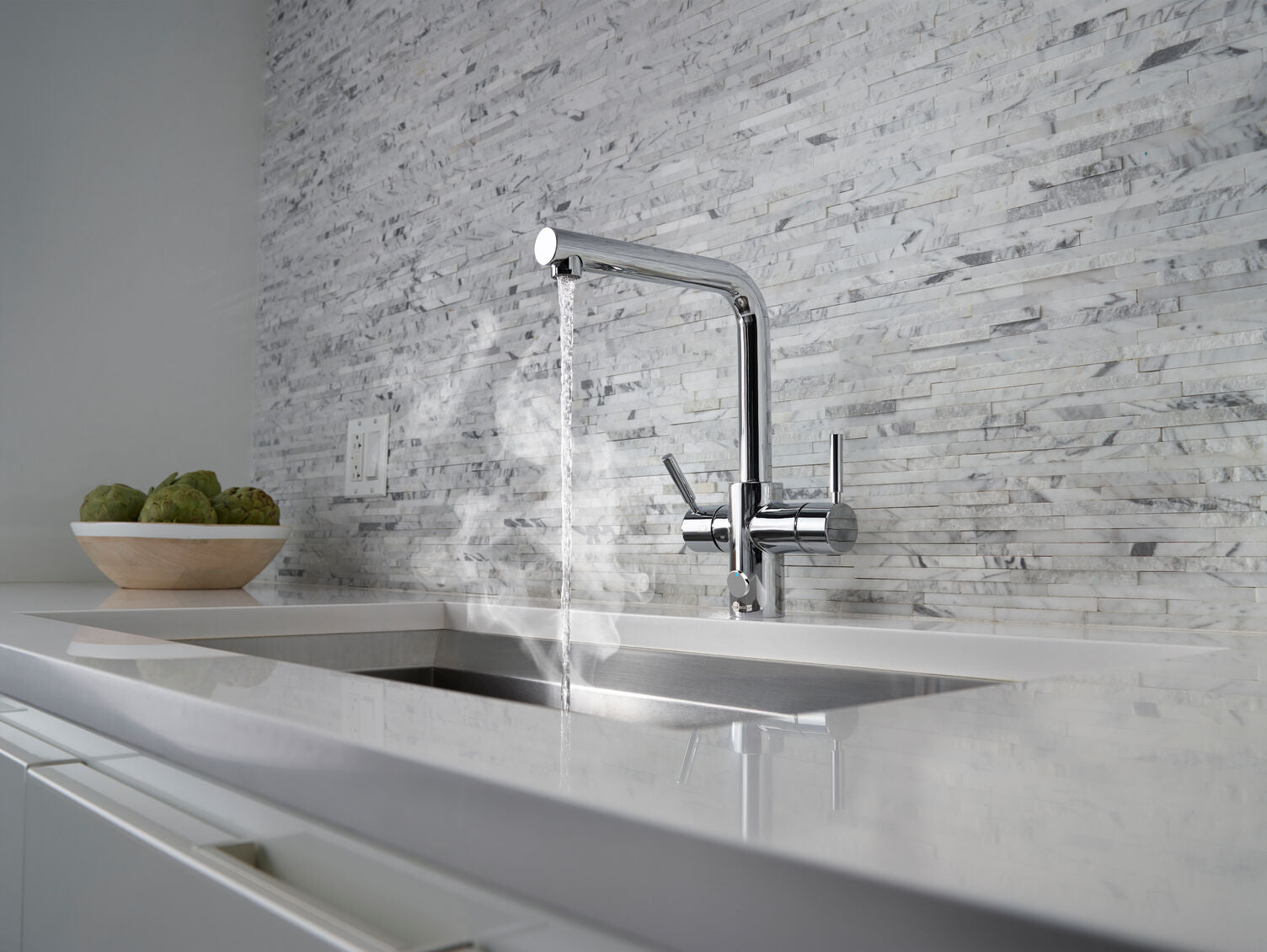 Insinkerator 3N1 Tap - L Shape Tap Chrome